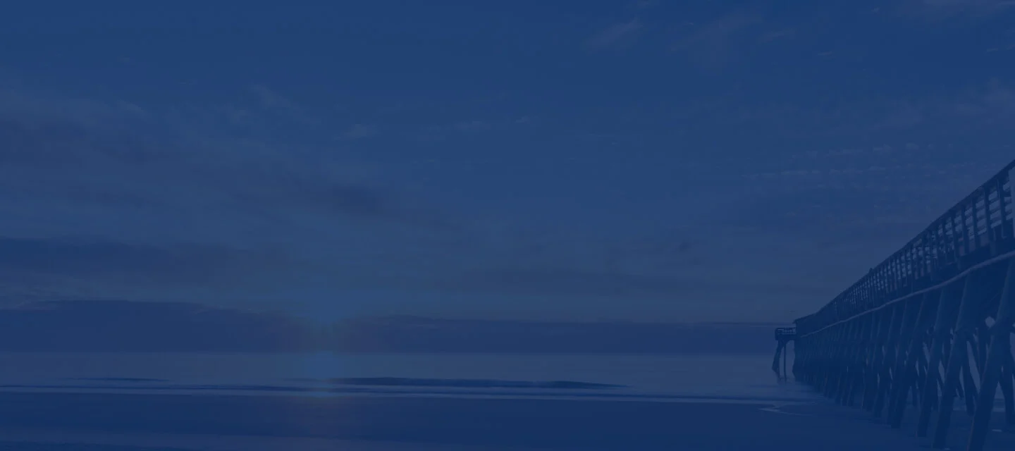 blue color overlay on sunny beach